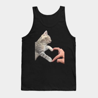 Kitty heart Tank Top